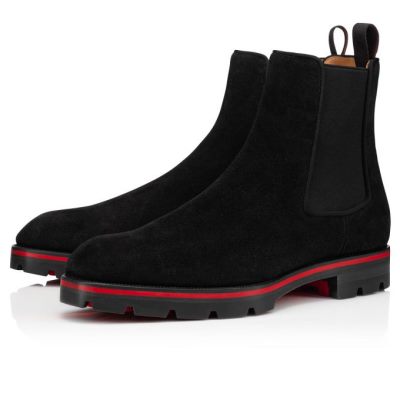 Botas Alpinono Christian Louboutin Hombre - Negros - 3200525BK01